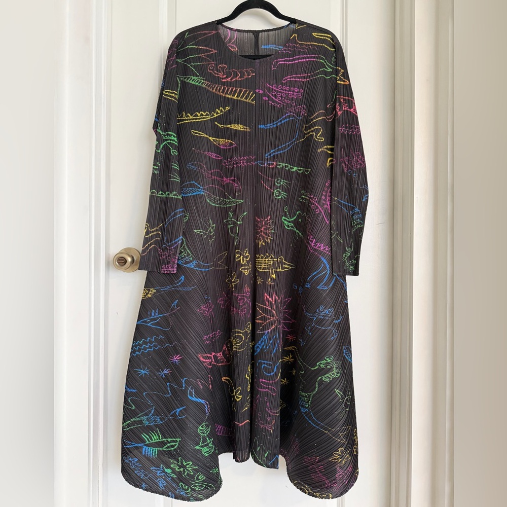 Issey Miyake Pleats Please Whimsical Dress